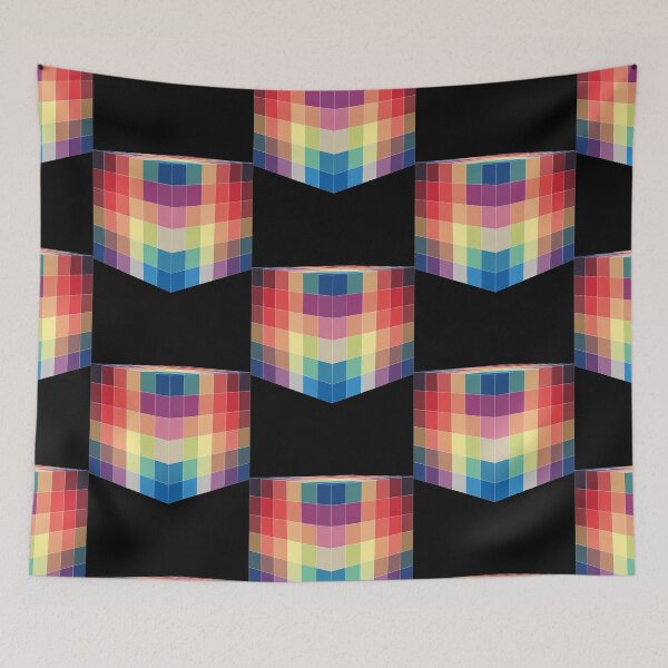 Item preview, cube rubik's cube rubiks cube colorful rubix cube designed and sold by Kathryn Kub.
