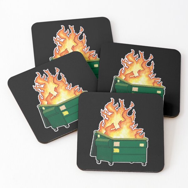 Item preview, Dumpster Fire designed and sold by y2kid.