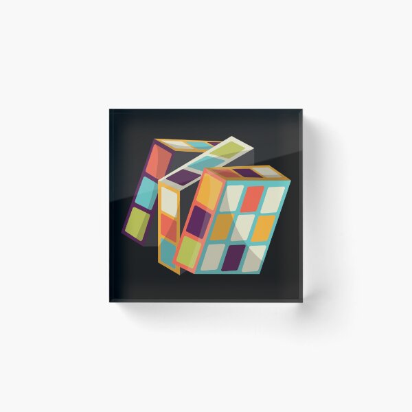 Aperçu de l'œuvre Rubiks Cube Illustration créée et vendue par Kathryn Kub.