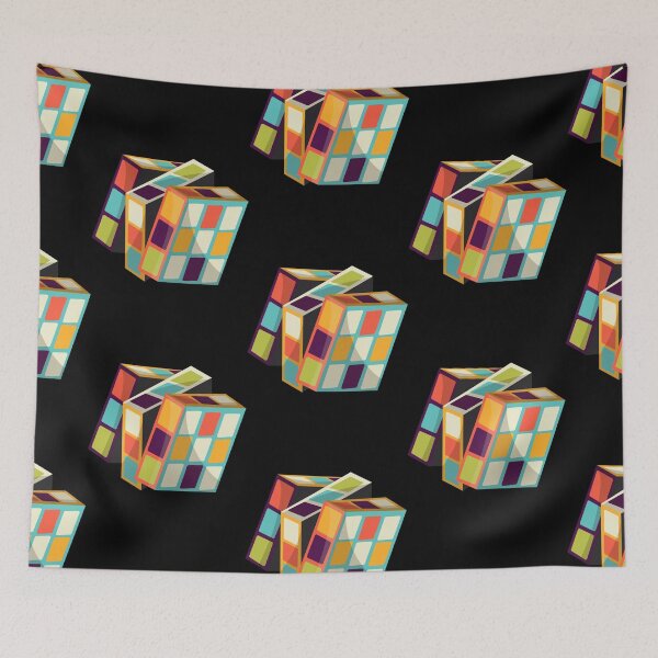 Item preview, Ilustración del cubo de Rubik designed and sold by Kathryn Kub.