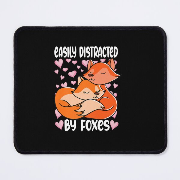 Item preview, EASILY DISTRACTED BY FOXES designed and sold by sobriowslen.
