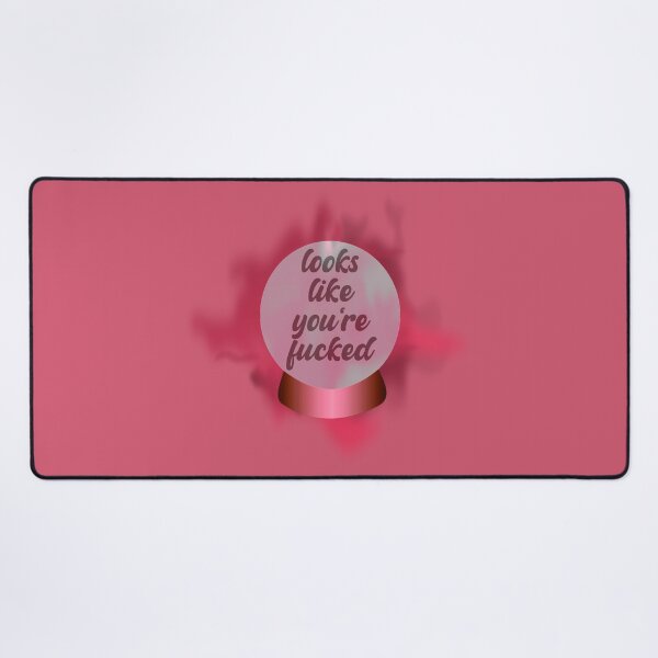 Item preview, Magic 8 Ball Fortune Teller Looks Like You're Fucked Red designed and sold by everything4eva.