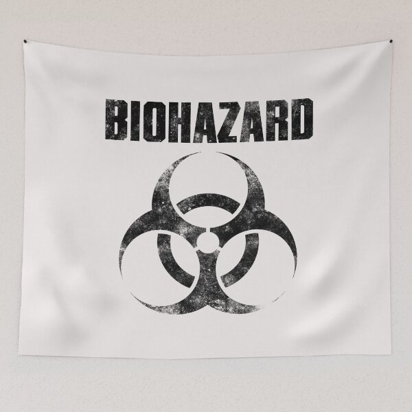 Item preview, Biohazard Distressed Logo Shirt designed and sold by Kanter-Gabay.