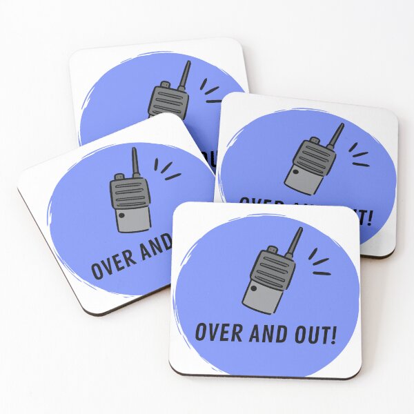 Artikelvorschau, Byler "over and out" blau entworfen und verkauft von SCENIC-SUNSETS.