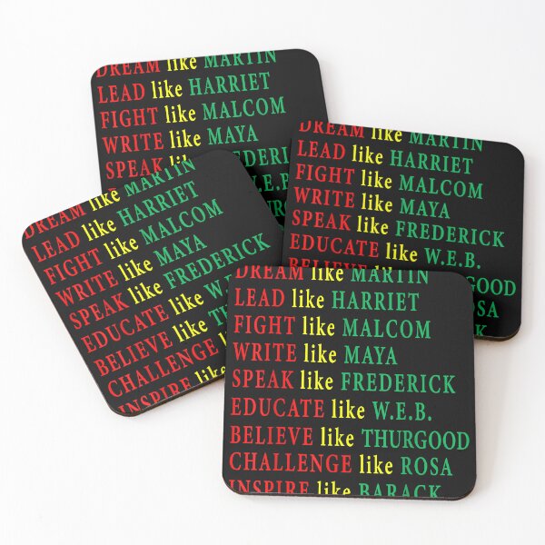 Item preview, Black history malcolm martin harriet maya rosa barack designed and sold by LeonFord43.