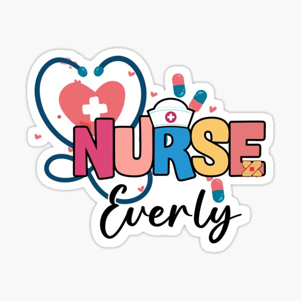 Nurse Stickers, Unique Designs