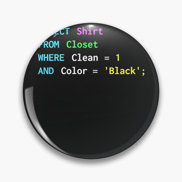 Item preview, Funny sql design for sql programmers, dba, and db admins designed and sold by SethHeyes.
