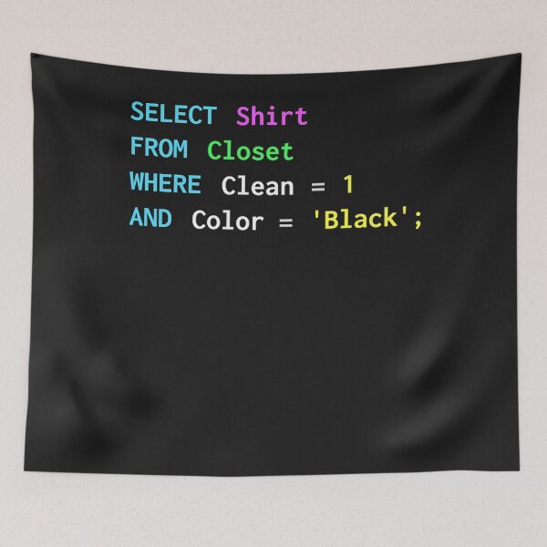 Item preview, Funny sql design for sql programmers, dba, and db admins designed and sold by SethHeyes.