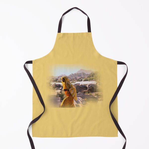 Item preview, Woman returning from the Tungabhadra River, Hampi designed and sold by indiafrankk.