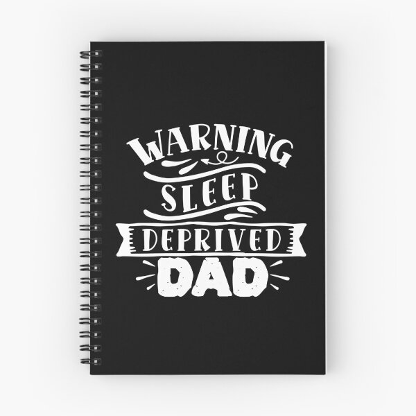Item preview, Warning sleep deprived dad designed and sold by RebeccaRe.