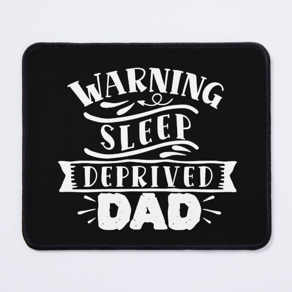 Item preview, Warning sleep deprived dad designed and sold by RebeccaRe.