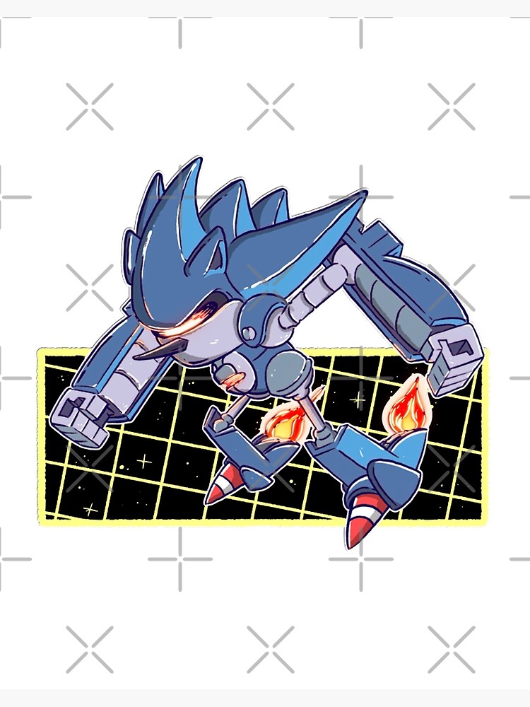 Neo Metal Sonic (Prints and Stickers) Poster for Sale by SammyTighe