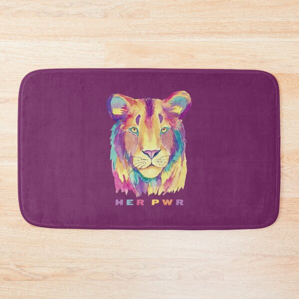 Item preview, Her Pwr | Power to Girls | Colorful Lioness designed and sold by SpeakLifeHQ.