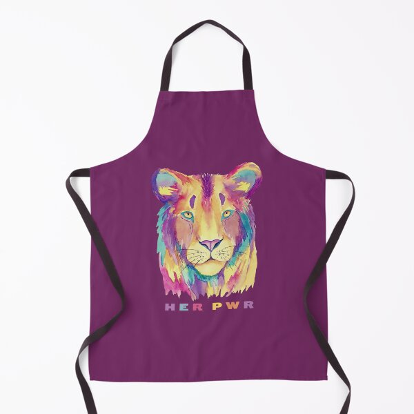 Item preview, Her Pwr | Power to Girls | Colorful Lioness designed and sold by SpeakLifeHQ.