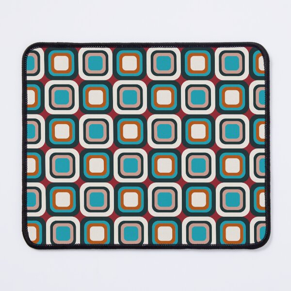 Item preview, mid century abstract geometrical pattern designed and sold by pauloneill-art.