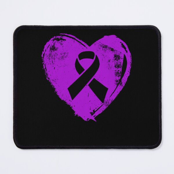 Item preview, Alzheimers Awareness Heart Love Alzheimers Awareness Peach Ribbon Warrior designed and sold by OtiliaNikolaus.