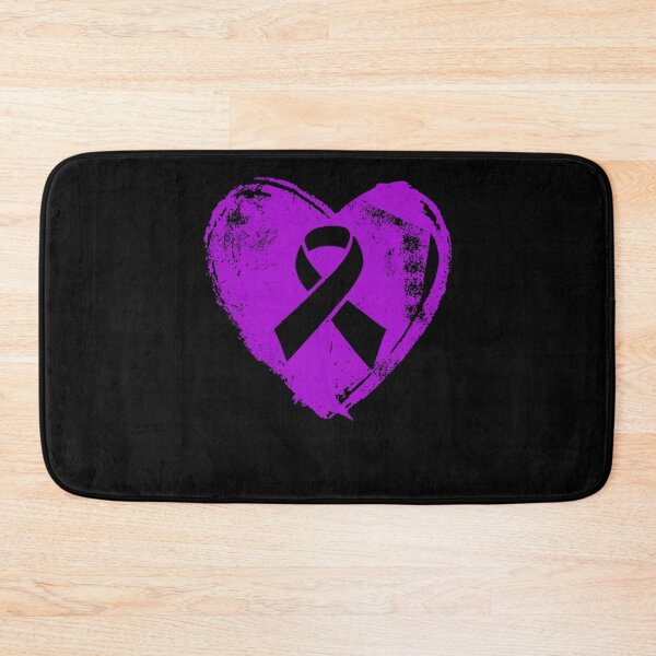 Item preview, Alzheimers Awareness Heart Love Alzheimers Awareness Peach Ribbon Warrior designed and sold by OtiliaNikolaus.