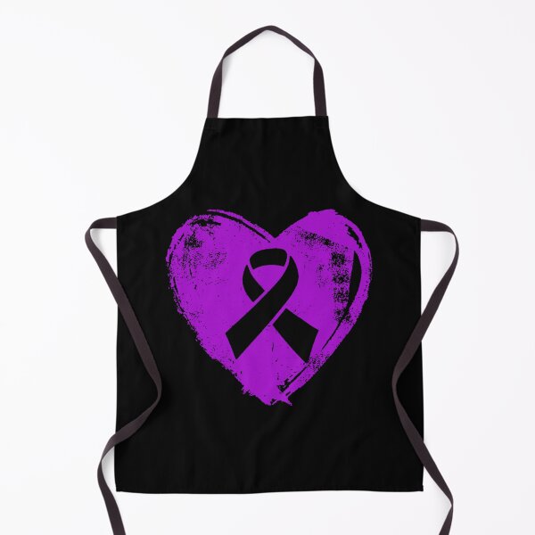 Item preview, Alzheimers Awareness Heart Love Alzheimers Awareness Peach Ribbon Warrior designed and sold by OtiliaNikolaus.