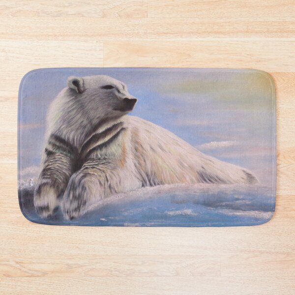 Item preview, At the dawn of the polar bear designed and sold by beatrice-juhel.