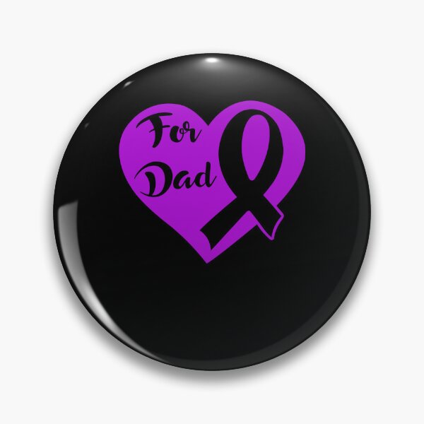 Item preview, Alzheimers Awareness Heart Love For Dad Alzheimers Awareness Peach Ribbon Warrior designed and sold by OtiliaNikolaus.
