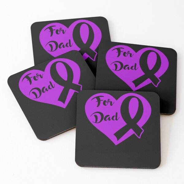 Item preview, Alzheimers Awareness Heart Love For Dad Alzheimers Awareness Peach Ribbon Warrior designed and sold by OtiliaNikolaus.