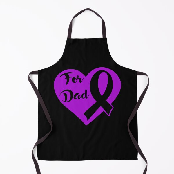 Item preview, Alzheimers Awareness Heart Love For Dad Alzheimers Awareness Peach Ribbon Warrior designed and sold by OtiliaNikolaus.
