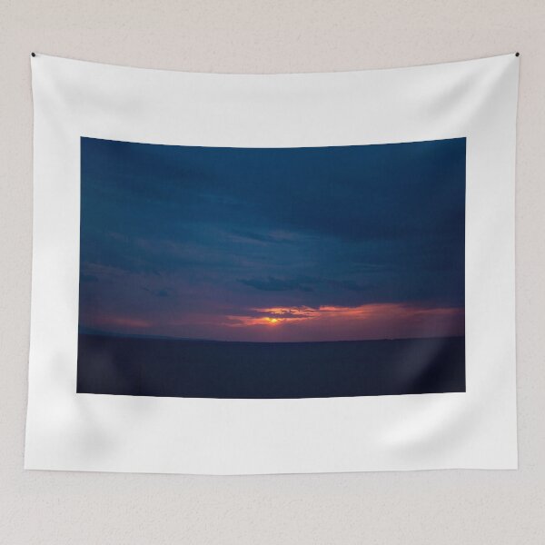 Item preview, RED AND BLUE SUNSET designed and sold by Vlavo.