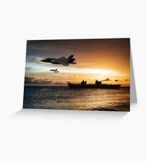 HMS Queen Elizabeth Greeting Card