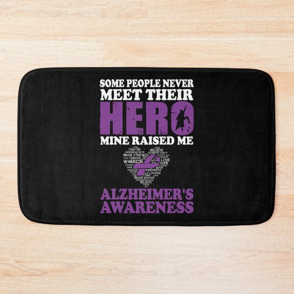 Item preview, Alzheimers Awareness Hero Mine Raised Me Alzheimer's Awareness designed and sold by OtiliaNikolaus.