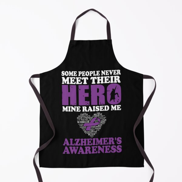 Item preview, Alzheimers Awareness Hero Mine Raised Me Alzheimer's Awareness designed and sold by OtiliaNikolaus.
