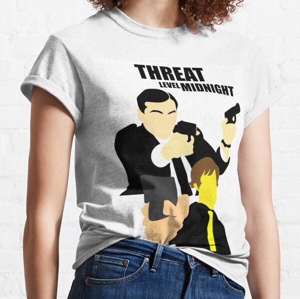 The Office T-Shirts - Threat Level Midnight Classic T-Shirt RB1801 | The  Office Merch Shop