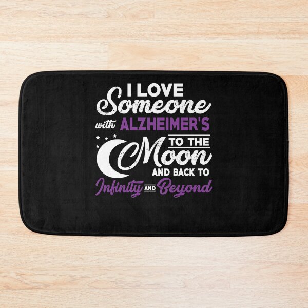 Item preview, Alzheimers Awareness I Love Someone With Alzheimer's To The Moon designed and sold by OtiliaNikolaus.