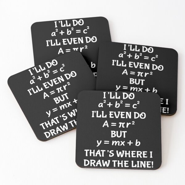 Item preview, I'll Do I'll Even Do But That's Where I Draw The Line Math Teacher designed and sold by SentaSchmitt.