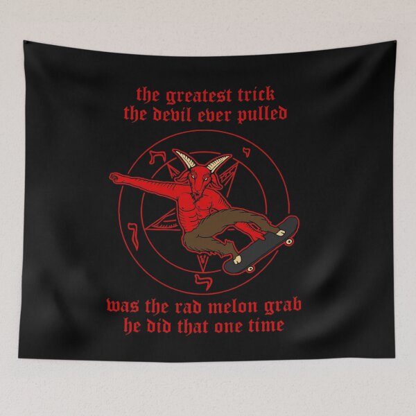 Item preview, The Greatest Trick The Devil Ever Pulled Was The Rad Melon Grab He Did That One Time designed and sold by Yipptee Shirts.