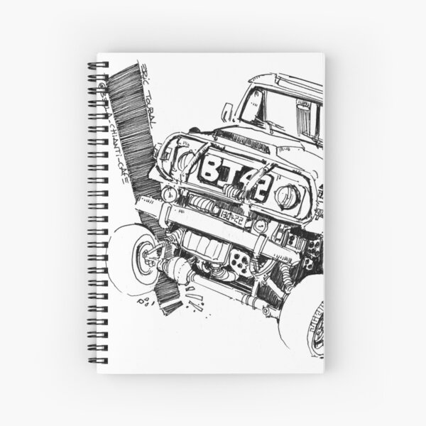 4x4 Japonais youngtimer ! Cahier à spirale