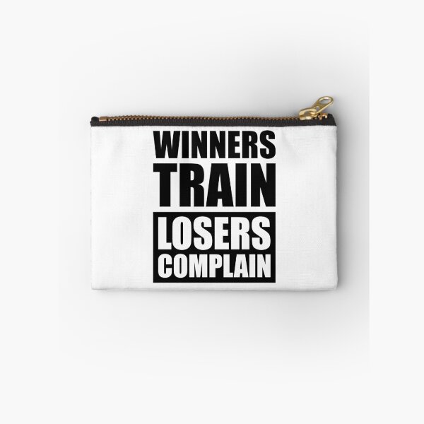 Item preview, Winners Train Losers Complain - Gym Fitness designed and sold by maniacfitness.