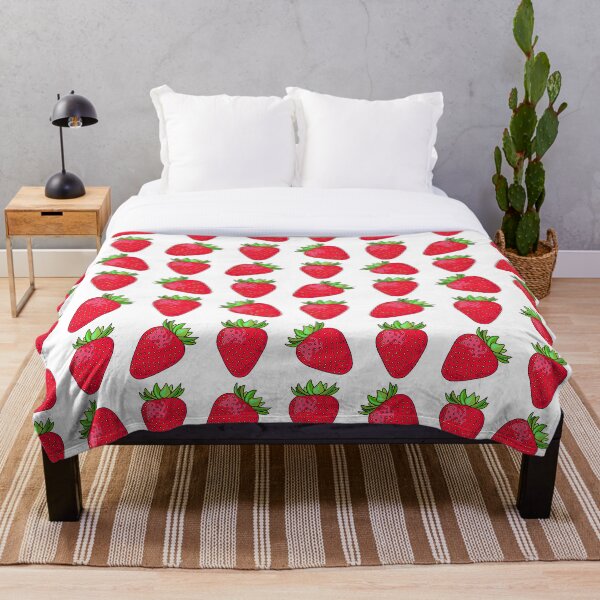 Aperçu de l'œuvre Motif fraise créée et vendue par Crazy-Jiraffe.
