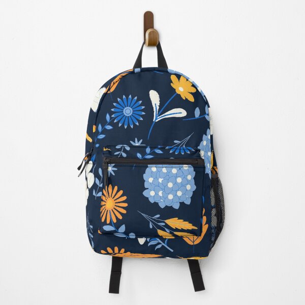 Item preview, Aesthetic Flower Heaven Garden (dark blue) designed and sold by Dorina Larsdotter.