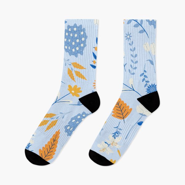 Item preview, Aesthetic Flower Heaven Garden (light blue) designed and sold by Dorina Larsdotter.