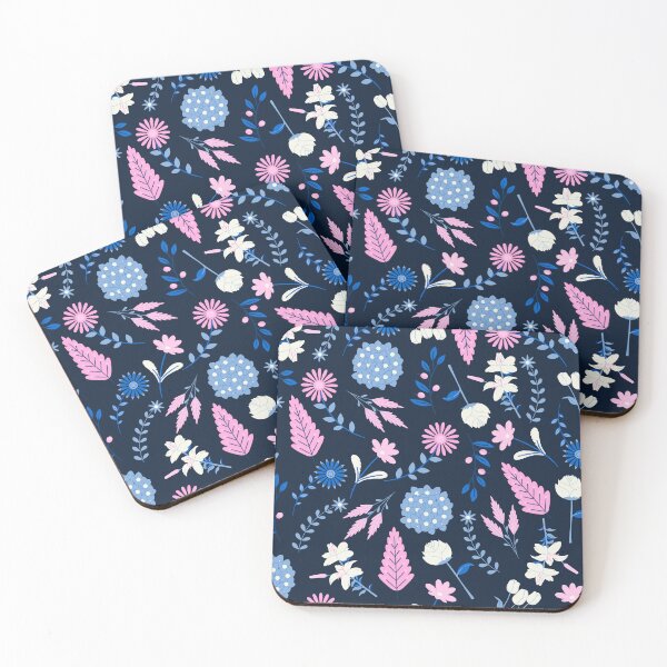 Item preview, Aesthetic Flower Heaven Garden (dark pink) designed and sold by Dorina Larsdotter.
