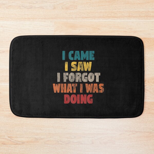 Item preview, Funny Shirts for Men Vintage I came I saw I forgot Men Funny T-Shirt designed and sold by Kanter-Gabay.