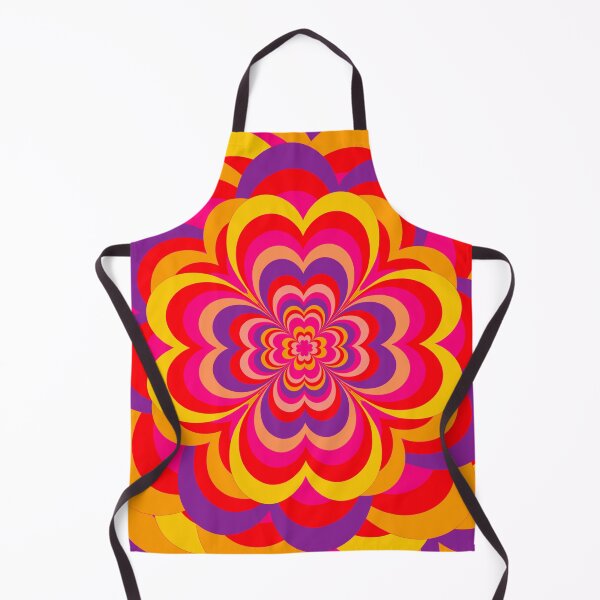 Item preview, Groovy Psychedelic Flower Pattern designed and sold by vampdearie.