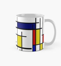 Mondrian Pattern Mug