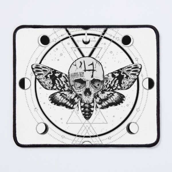 Item preview, skull moth designed and sold by BadKraut.