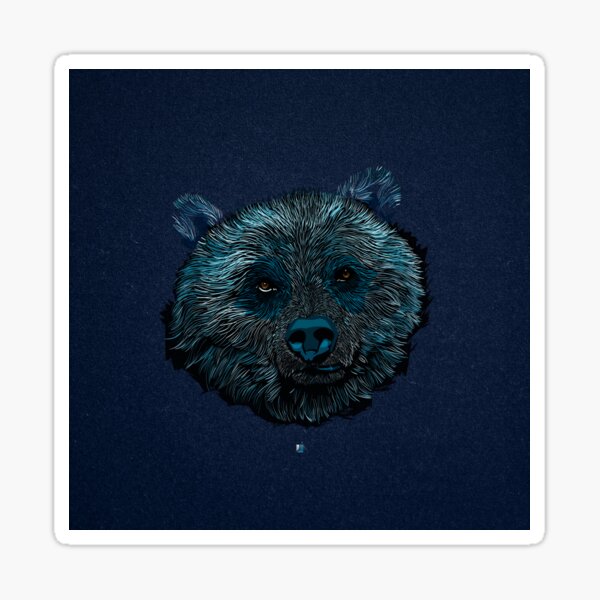 L'Effet Bleu Sticker