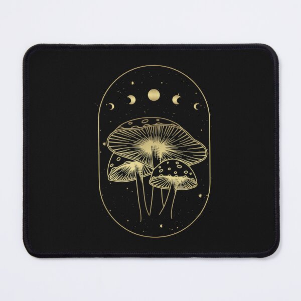 Item preview, Golden Mushrooms and Moon Phases T-Shirt designed and sold by Kanter-Gabay.