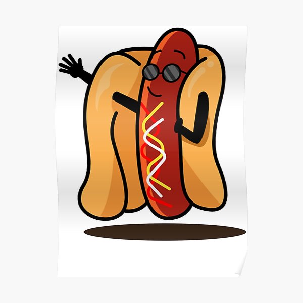"nathans hot dog design funny nathans hot dog s " Poster for Sale by