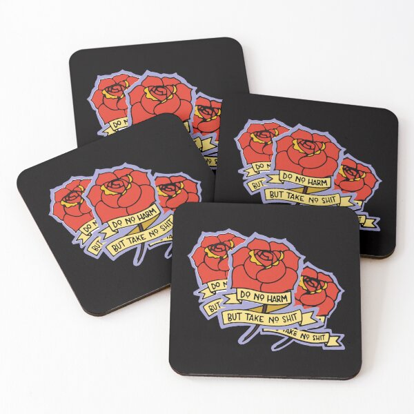 Item preview, Do No Harm But Take No Shit - Advice From A Hippo - Vintage Fuck Flower OS designed and sold by Viktor Kabbach.