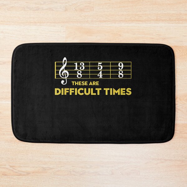 Item preview, Musician sheet music these are difficult times designed and sold by LeonFord43.