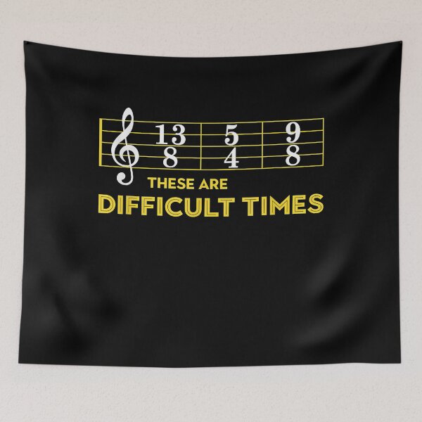 Item preview, Musician sheet music these are difficult times designed and sold by LeonFord43.
